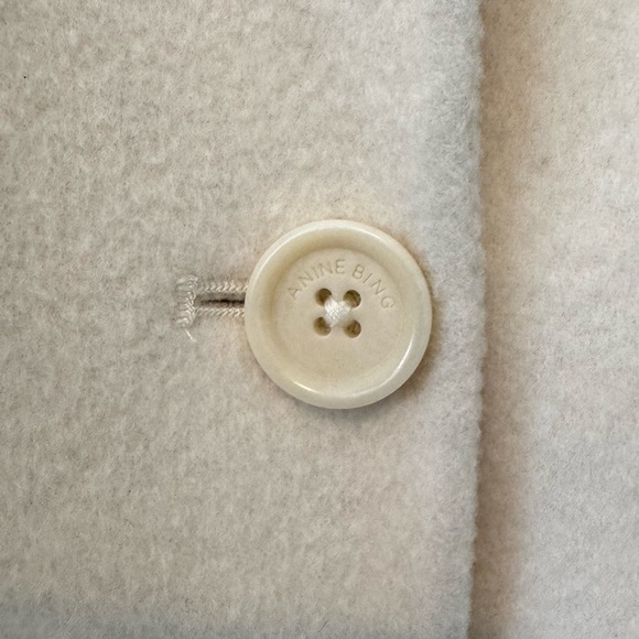 ANINE BING Ivory Wool/Cashmere Blazer XXS - Picture 5 of 11